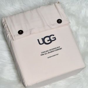*SOLD ON Ⓜ️* UGG Australia Cooling Technology Sheet Set, Queen, Pink Tint